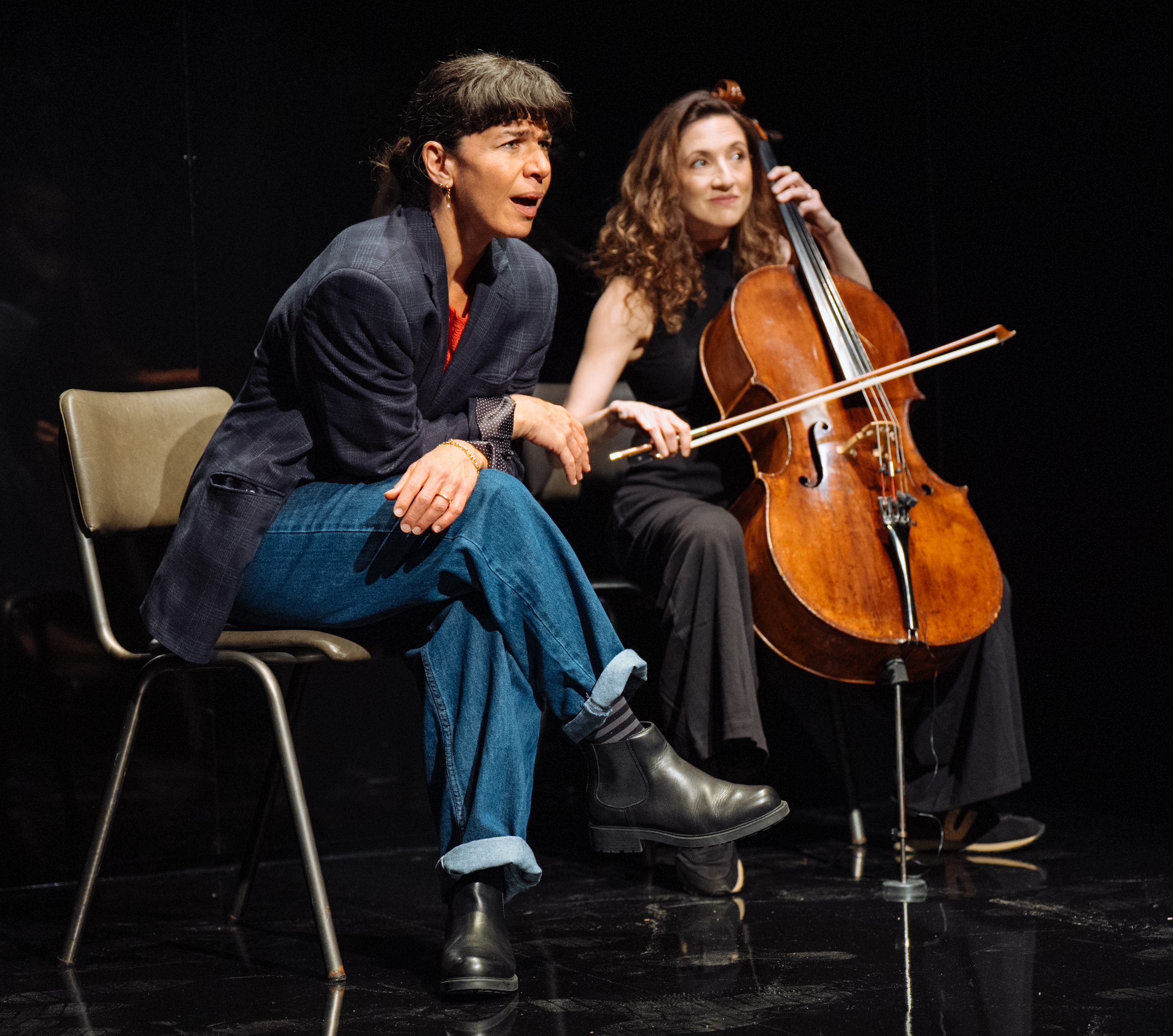 Sirine Saba and Laura Moody in Letters from Max