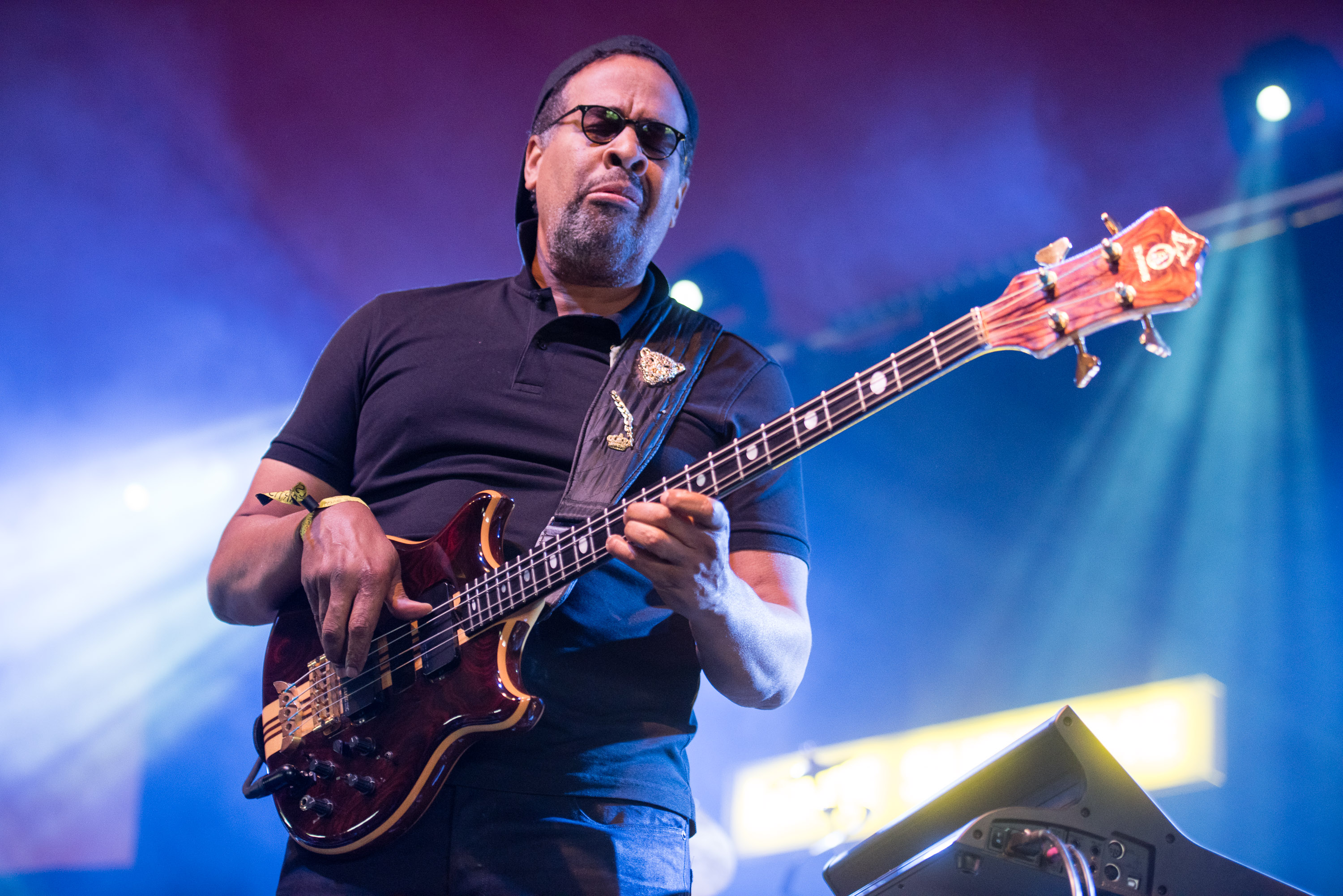 Slap bass maestro Stanley Clarke