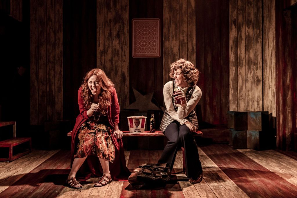 Evelyn Hoskins and Sara Poyzer in 'Assassins'