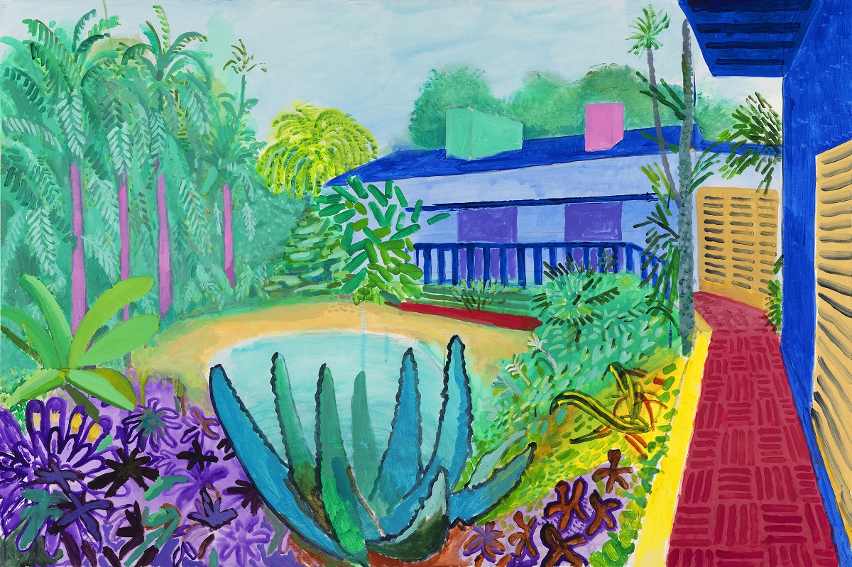 Hockney Garden, 2015