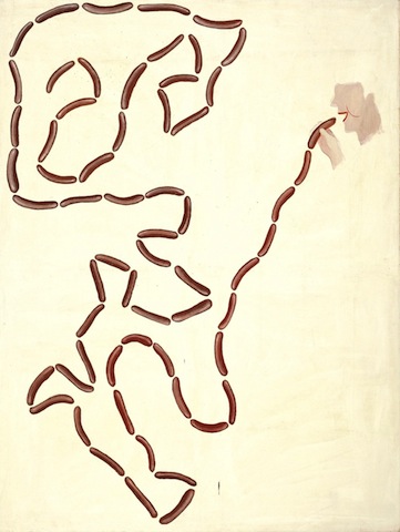 Sigmar Polke, The Sausage Easter, 1963; Friedrich Christian Flick Collection