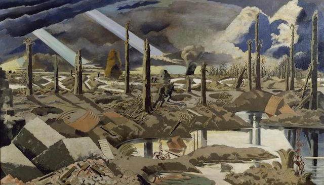 Paul Nash, The Menin Road, 1919