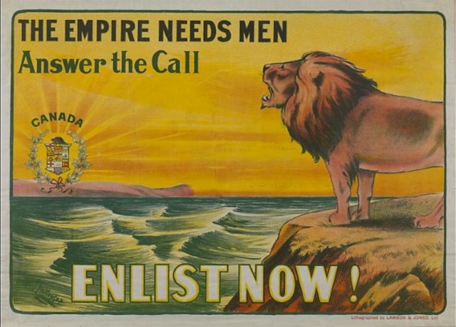 Canadian Recruitment Poster; © IWM