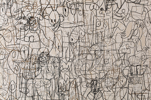 George Condo - Internal Constellation (detail)