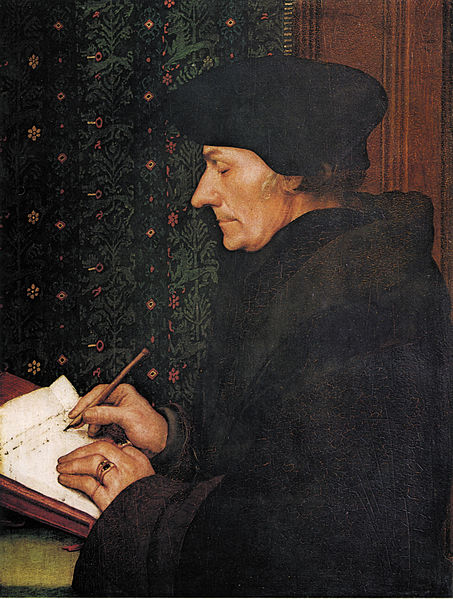 Erasmus by Holbein