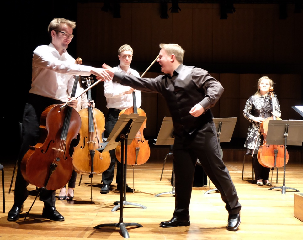 Peter Gregson and Andrew Morley in Ivashkin Memorial Concert