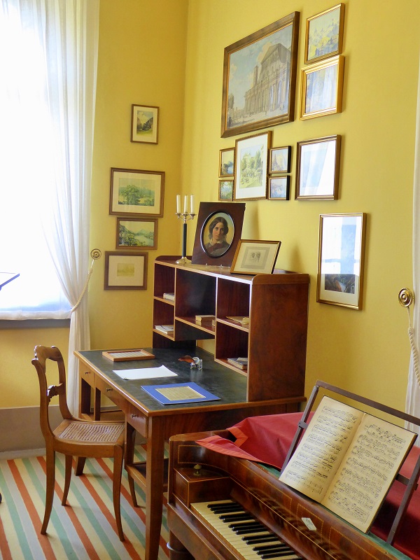 Mendelssohn's study in Leipzig