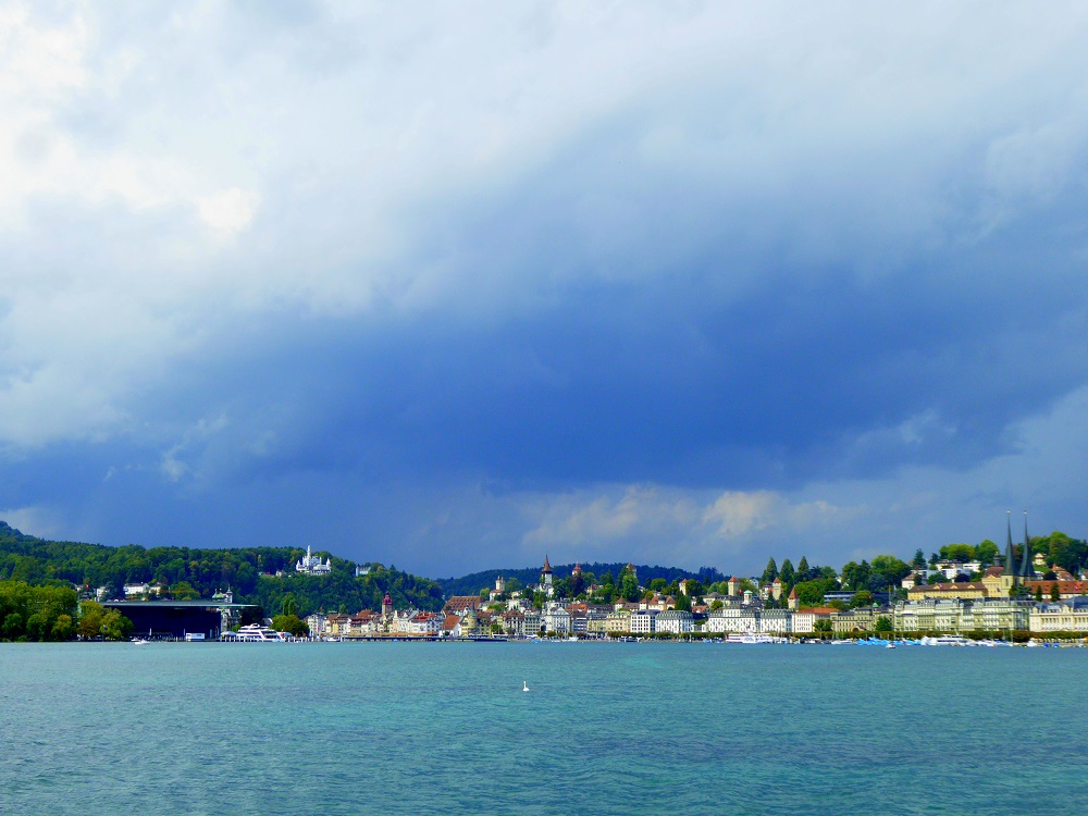 Lucerne from the lake