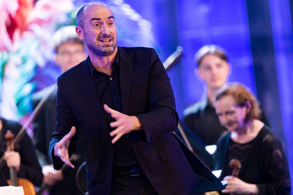 Peter Whelan in St Canace's Cathedral