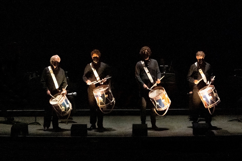 Drummers in Glyndebourne concert