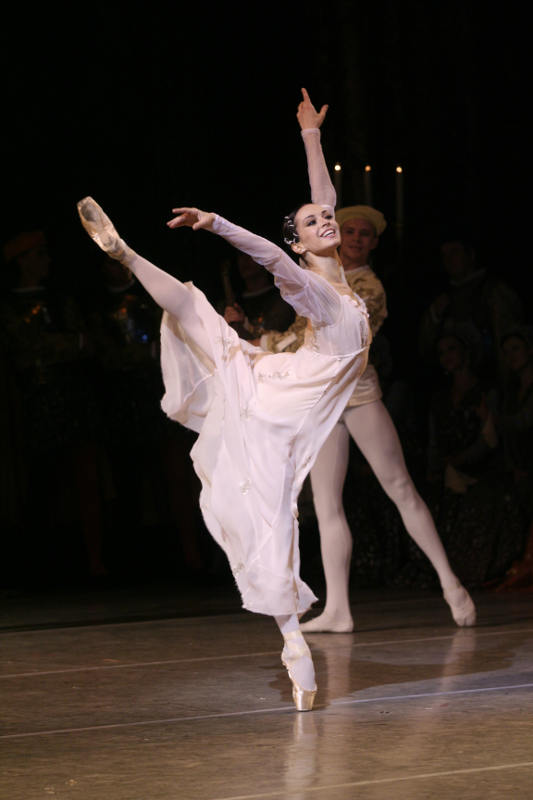 Diana Vishneva as Juliet
