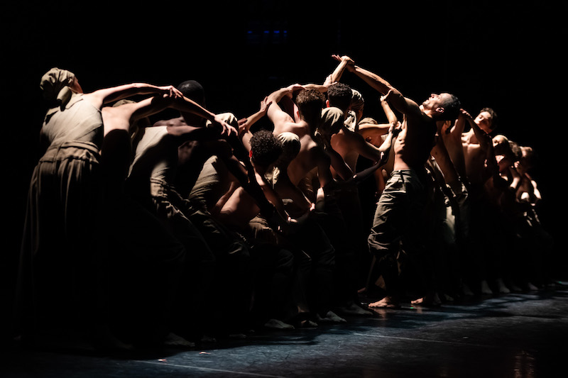Dancers of ENB in Akram Khan's Dust