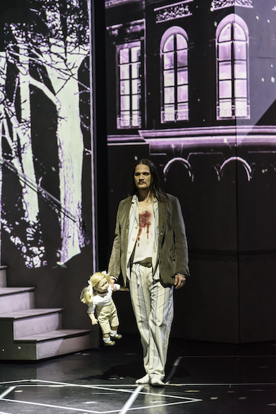 Gyula Nagy as Paul, after the Snowball fight