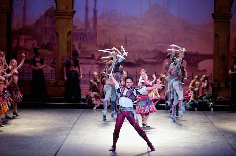 Yonah Acosta as Birbanto in ENB's 'Le Corsaire'