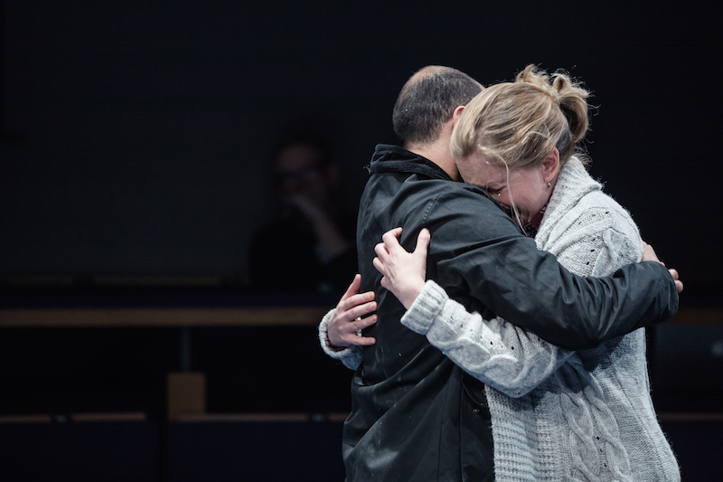 Zubin Varla and Claire Price in 'Poison'