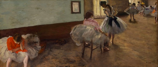 degas the dance lesson
