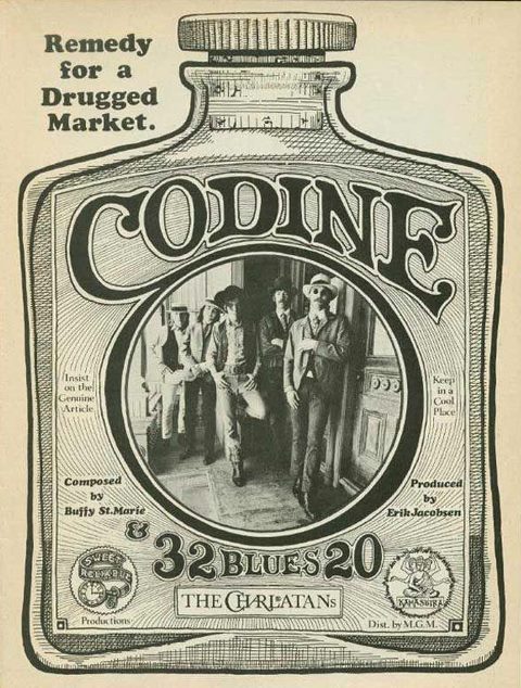 The Charlatans Codine ad