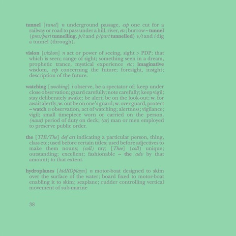 Tunnelvision_Watching the Hydroplanes