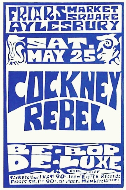 be-bop deluxe axe victim friars poster