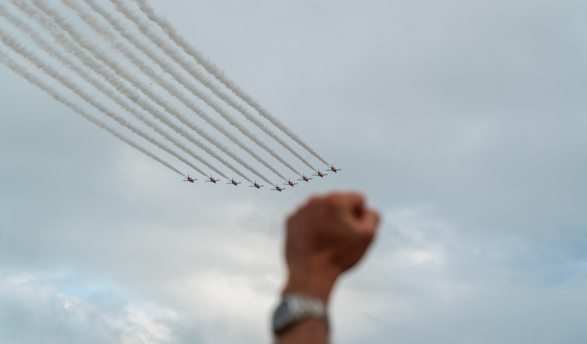 red arrows