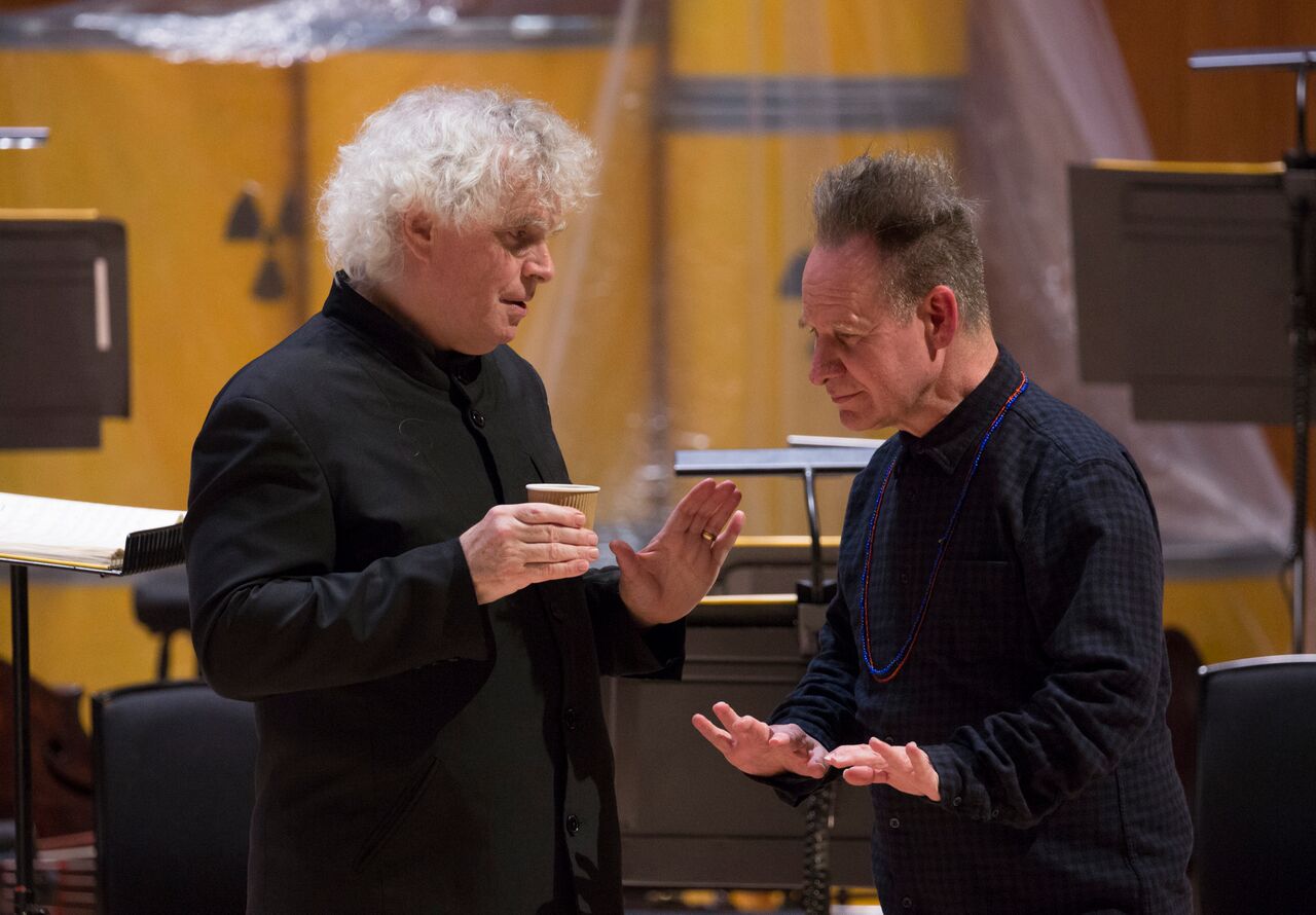 Sellars and Rattle discuss Le Grand Macabre