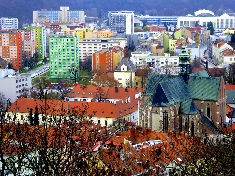 Brno from Spilberk Hill