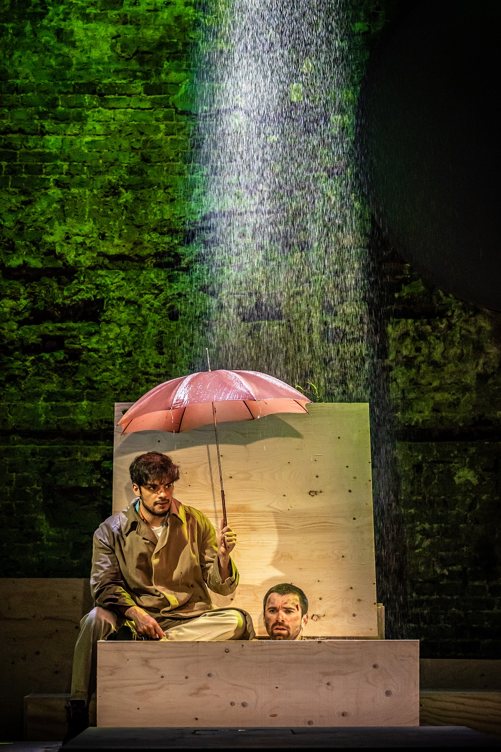 Once Upon a Time...at the Almeida. Ethan Kai (Youssef) and Pierro Niel-Mee (Victor)