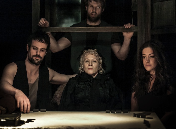 Ben Lewis, Tara Hugo, Matt Wilman and Julie Atherton in Thérèse Raquin.