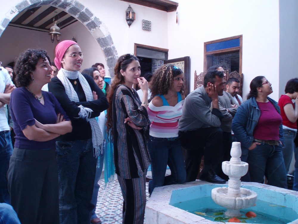 Royal Court Damascus workshop