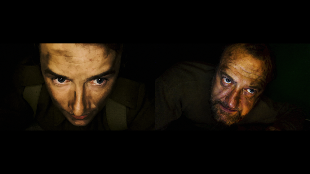 Max Bowden (L) and Tim Treloar in Birdsong for the Original Theatre Company