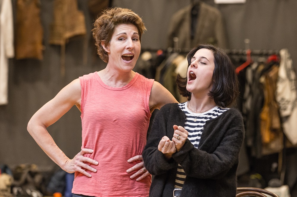 Tamsin Greig and Phoebe Fox 