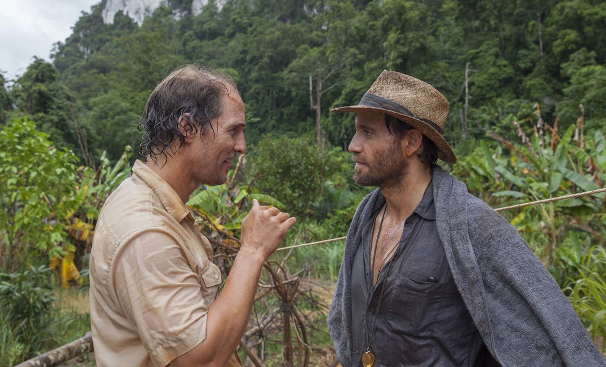 Matthew McConaughey and Edgar Ramirez in Gold