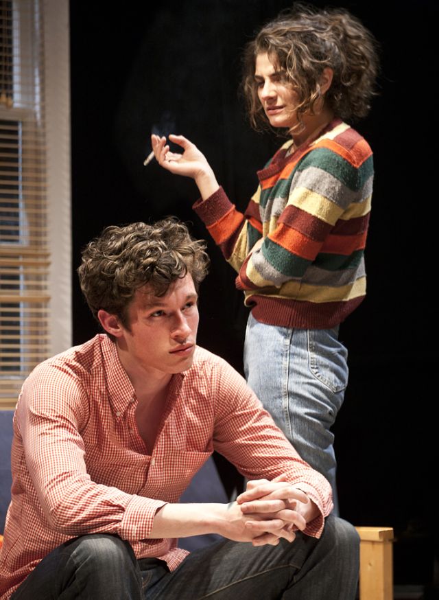 Callum Turner and Zora Bishop in Hard Feelings