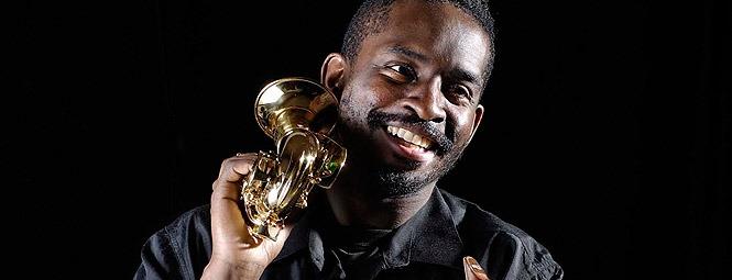 Jason Yarde: Mini top hat just out of shot