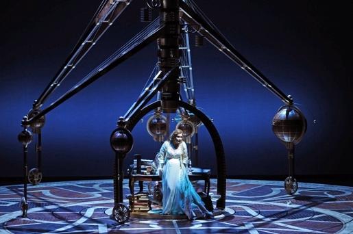 Émilie du Châtelet: 'Châtelet (Karita Mattila) staggers around her orrery study barefoot like a 19th-century hysteric: temperamental, mystical and totally doolally.'