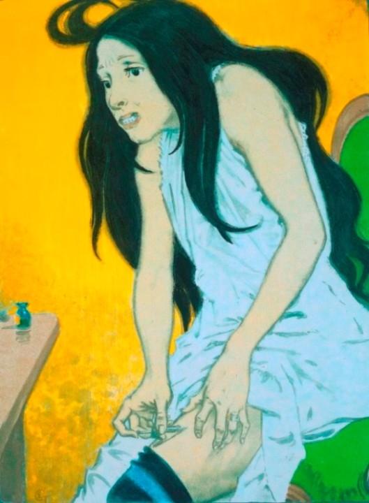 Just say no? 'Morphinomane' by Eugene Grasset, 1897