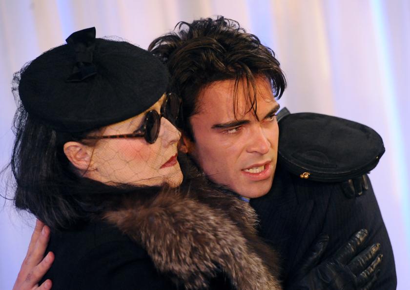 Smotherly love: Frances Barber and Tom Byam Shaw