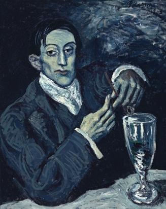 Portrait of Angel Fernandez de Soto by Picasso