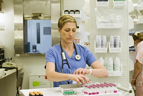 Edie Falco plays a pill-popping sister in BBC Two's upcoming Nurse Jackie