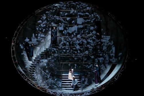 In the thicket of it: Wagner's lovers (Clifton Forbis and Ann Petersen) caught in flagrante by King Marke (Christof Fischesser)