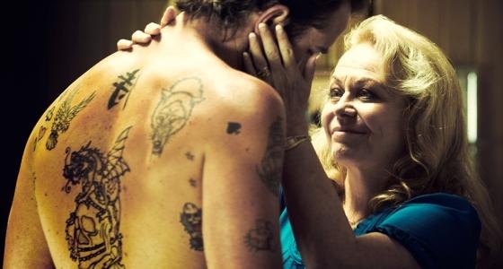 Grandma 'Smurf' is played by a stunning, Oscar-nominated Jacki Weaver
