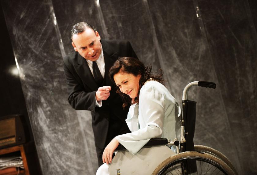 Antony Sher and Lucy Cohu: Caught in a sexless marriage in 'Broken Glass'